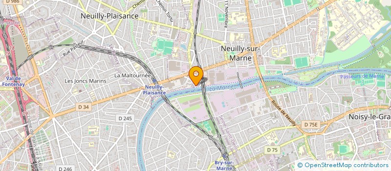 localisation de l'entreprise CEKOUMANAGA PRODUCTION à NEUILLY-SUR-MARNE