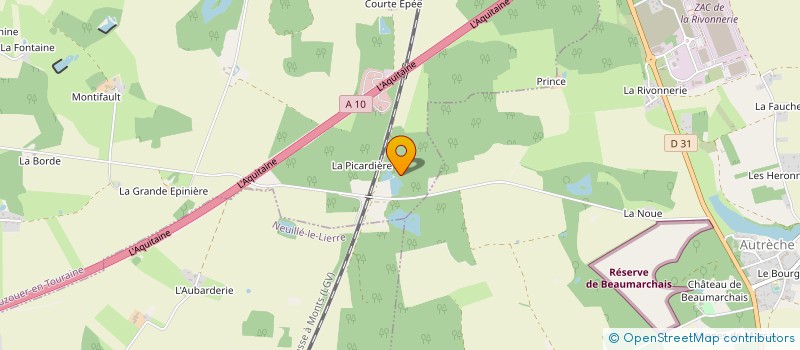 localisation de l'entreprise CEL  DAME-MARIE-LES-BOIS