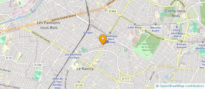 localisation de l'entreprise CEL26 CONSULTING à LIVRY-GARGAN