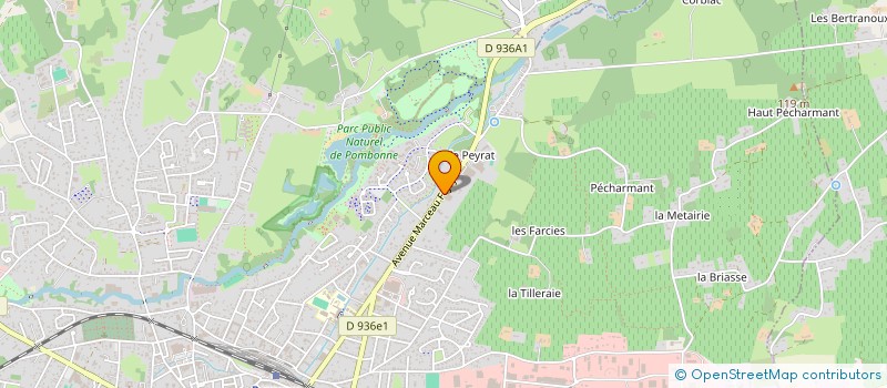 localisation de l'entreprise CELA à BERGERAC