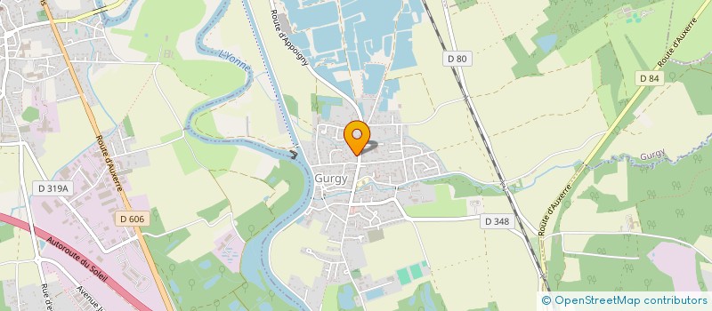 localisation de l'entreprise CELA LE PARADIS  GURGY