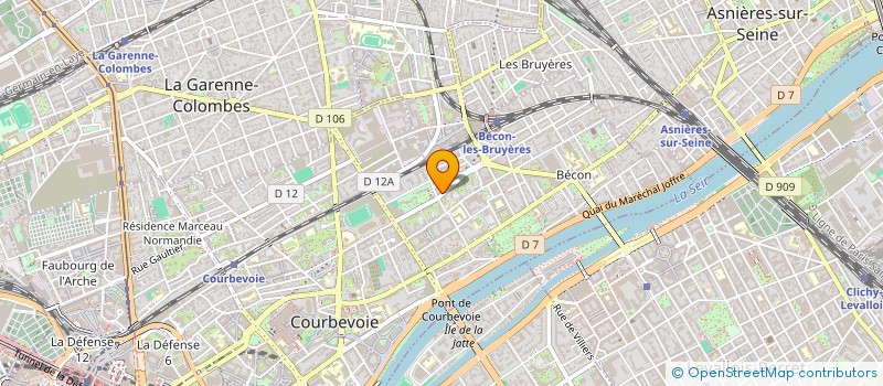 localisation de l'entreprise CELA PROD à PUTEAUX