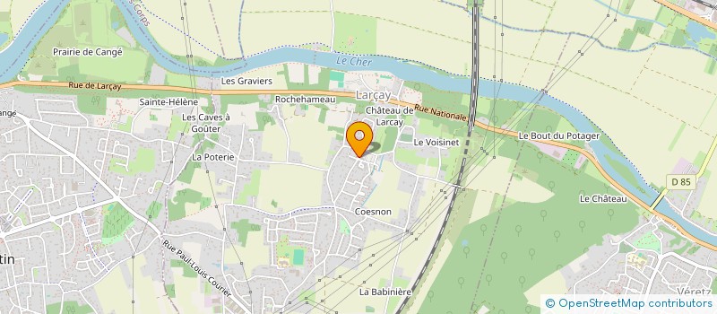 localisation de l'entreprise CELADON  LARCAY