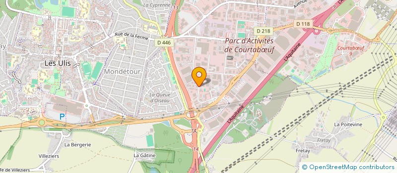 localisation de l'entreprise CELADON ROCK  LES ULIS