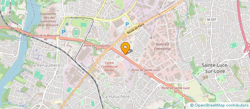localisation de l'entreprise CELAE à NANTES