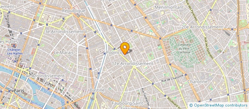 localisation de l'entreprise CELAENO  PARIS