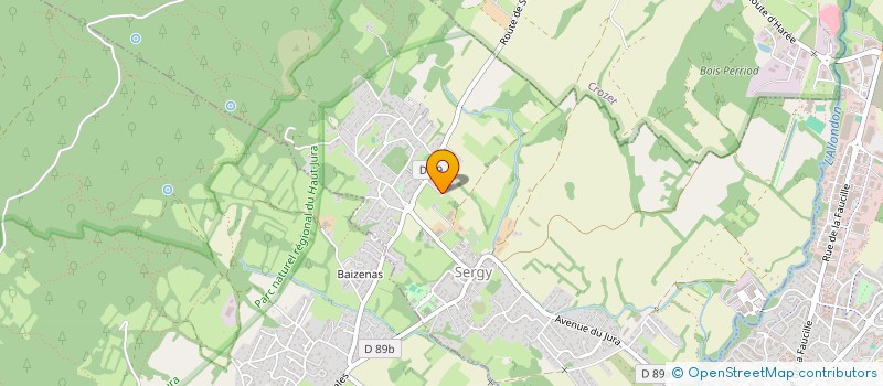 localisation de l'entreprise CELAF  ECHENEVEX