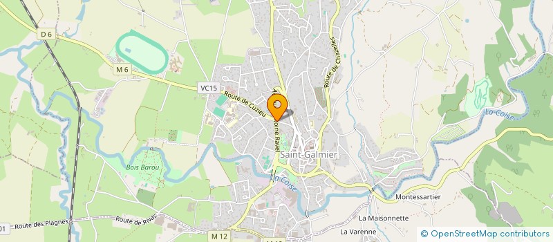 localisation de l'entreprise CELAGAY  SAINT-GALMIER