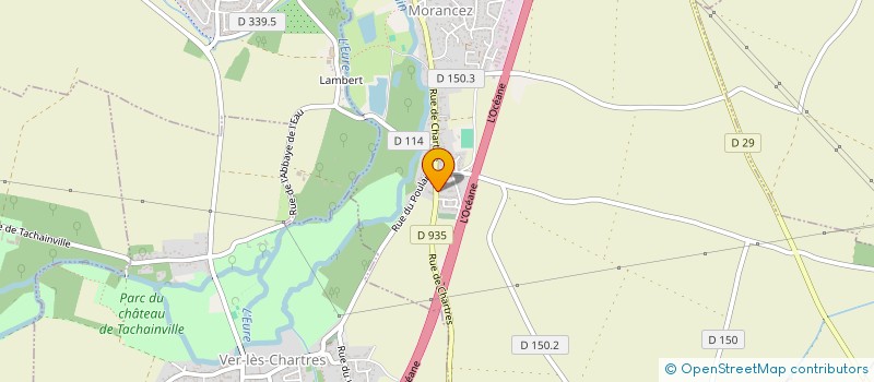localisation de l'entreprise CELAGRI SAS à BERCHERES-LES-PIERRES