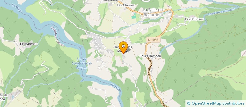 localisation de l'entreprise CELALP  LA SALLE-EN-BEAUMONT