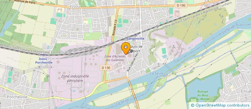 localisation de l'entreprise CELAMBRE  GARGENVILLE