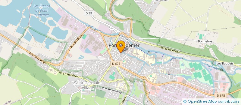 localisation de l'entreprise CELAN à PONT-AUDEMER