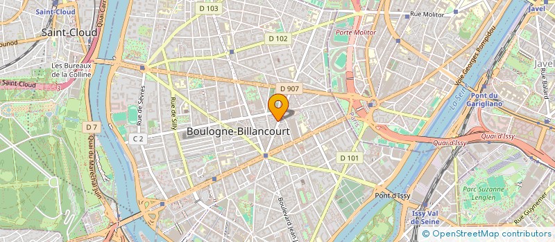 localisation de l'entreprise CELANCE à BOULOGNE-BILLANCOURT