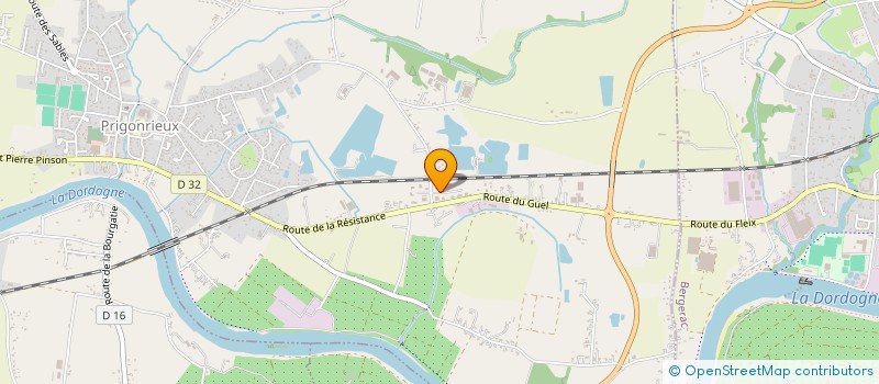 localisation de l'entreprise CELAND  PRIGONRIEUX