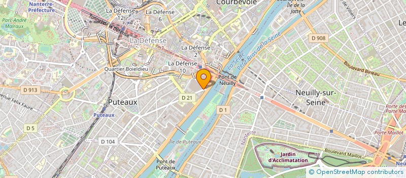 localisation de l'entreprise CELANESE SALES FRANCE à PUTEAUX