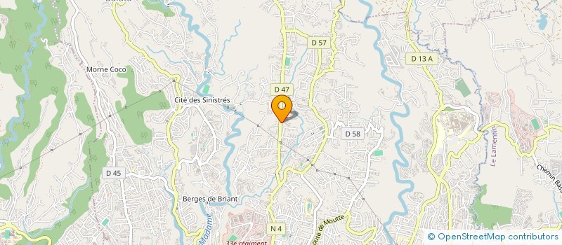 localisation de l'entreprise CELANIE  FORT-DE-FRANCE