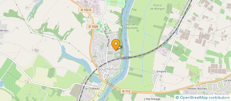 localisation de l'entreprise CELAPOUSSE à BOUCHEMAINE