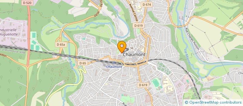 localisation de l'entreprise CELAUNACIA à CHAUMONT