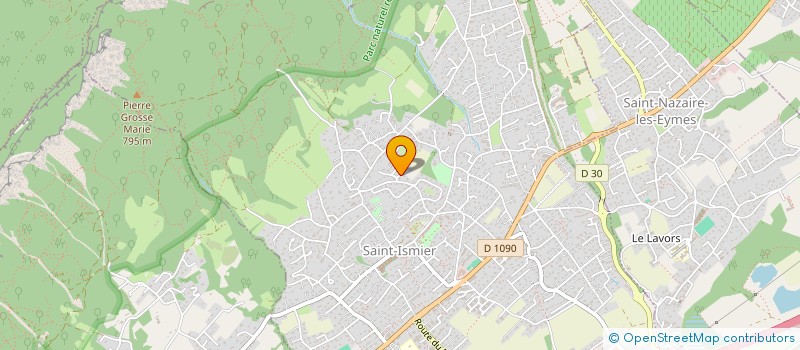 localisation de l'entreprise CELAUR ENERGIES  SAINT-ISMIER