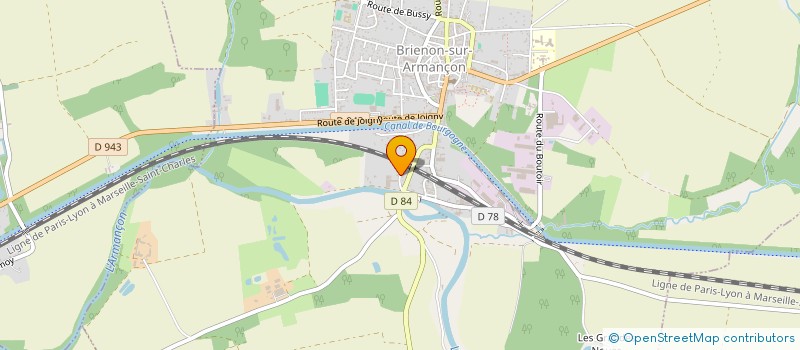 localisation de l'entreprise CELAUTO à BRIENON-SUR-ARMANCON