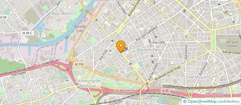 localisation de l'entreprise CELAX EURL à LILLE