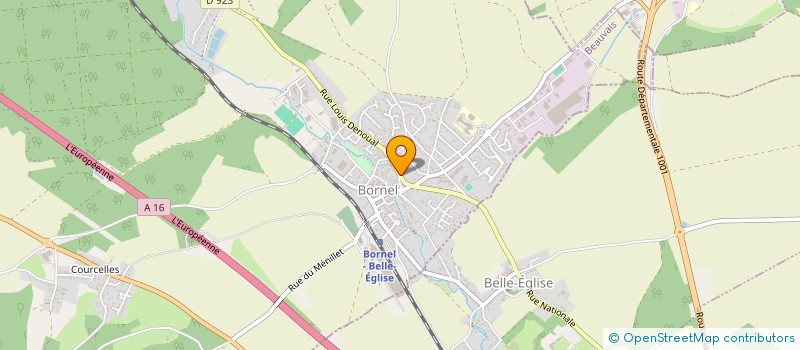 localisation de l'entreprise CELBIJ IMMO  BORNEL