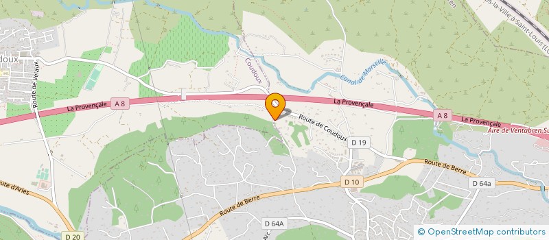 localisation de l'entreprise CELBY  VENTABREN