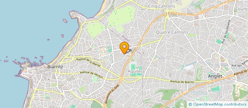 localisation de l'entreprise CELBY BIARRITZ à BIARRITZ