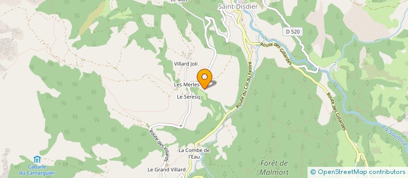 localisation de l'entreprise CELCE  LE DEVOLUY