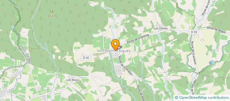 localisation de l'entreprise CELCHRIS  PEYPIN-D'AIGUES