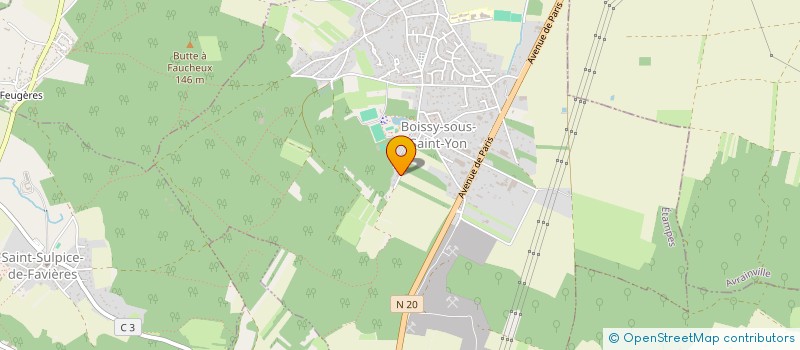 localisation de l'entreprise CELCIUM à BOISSY-SOUS-SAINT-YON