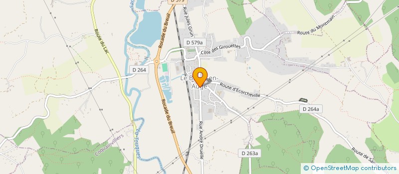 localisation de l'entreprise CELDA  LE BREUIL-EN-AUGE