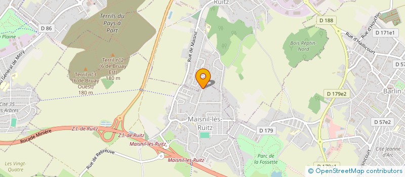 localisation de l'entreprise CELDINE  MAISNIL-LES-RUITZ