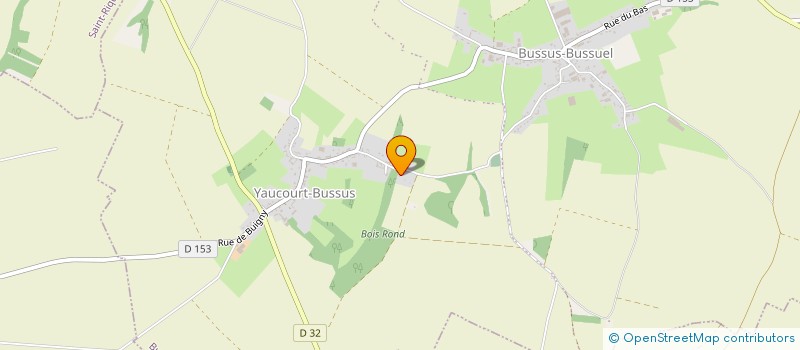 localisation de l'entreprise CELDO  YAUCOURT-BUSSUS