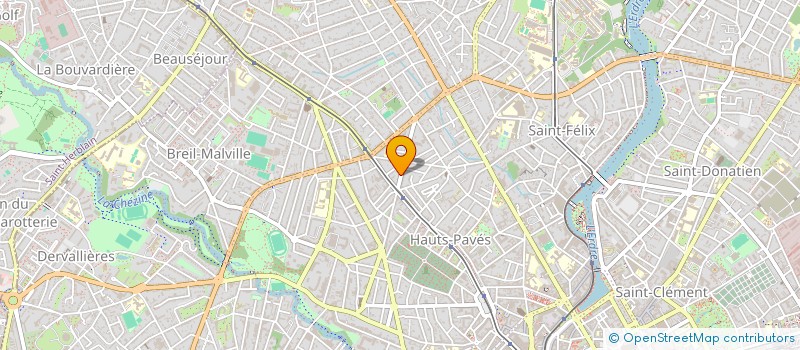 localisation de l'entreprise CELDO à NANTES