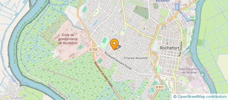 localisation de l'entreprise CELDY  ROCHEFORT