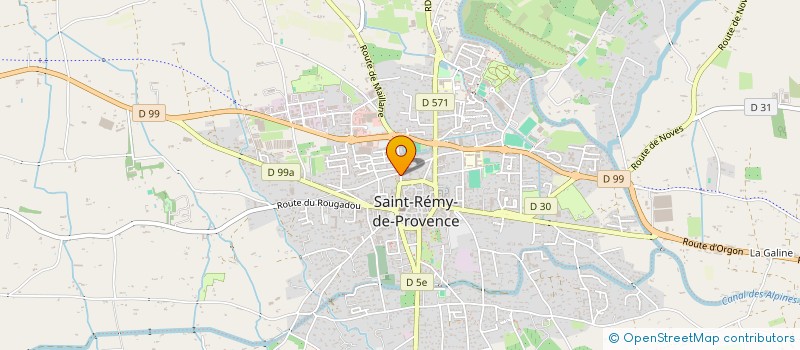 localisation de l'entreprise CELEBR'ARTS à SAINT-REMY-DE-PROVENCE