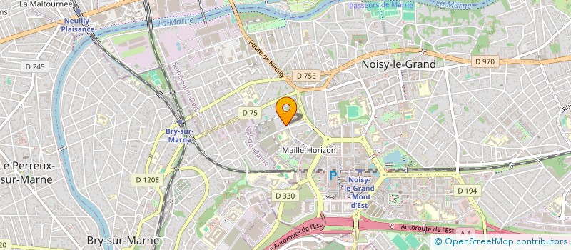 localisation de l'entreprise CELECIMA-ENERGIE.COM à NOISY-LE-GRAND