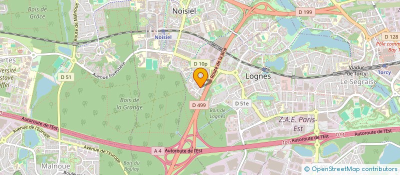 localisation de l'entreprise CELECTIF SARL à LOGNES