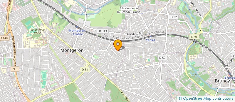 localisation de l'entreprise CELEKT à MONTGERON