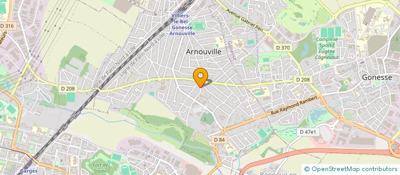 localisation de l'entreprise CELEM DONER  ARNOUVILLE