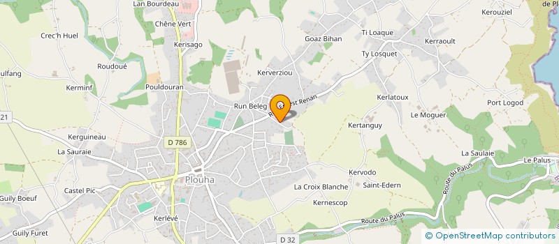 localisation de l'entreprise CELEMA  PLOUHA