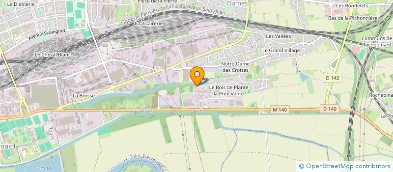 localisation de l'entreprise CELENE  SAINT-PIERRE-DES-CORPS