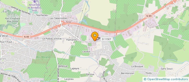 localisation de l'entreprise CELENK à YVRAC