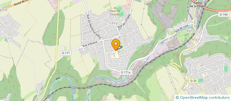 localisation de l'entreprise CELEOM SPW  LEXY