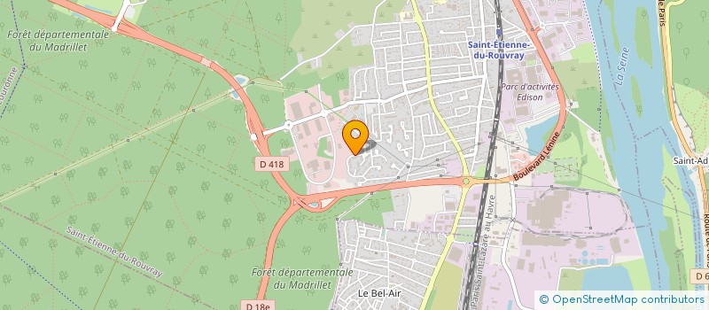 localisation de l'entreprise CELEPI  SAINT-ETIENNE-DU-ROUVRAY