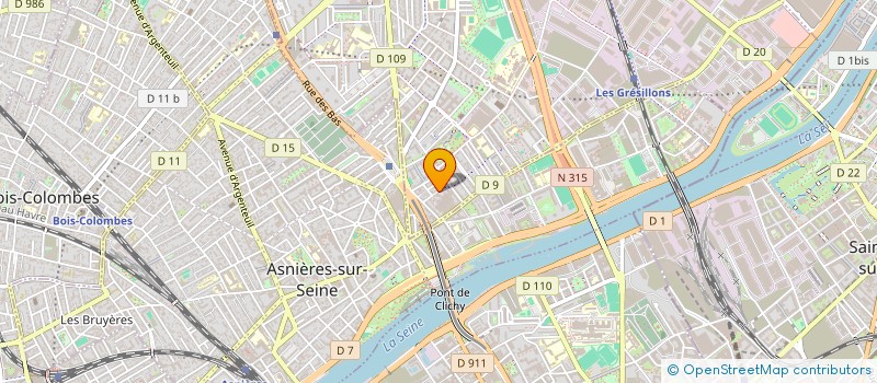 localisation de l'entreprise CELER TRANSPORTS  GENNEVILLIERS