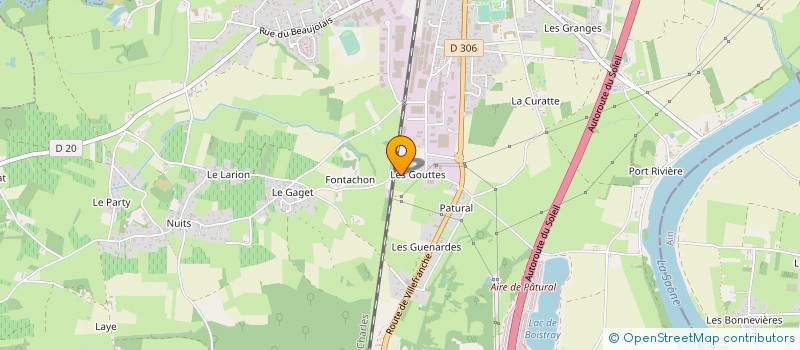 localisation de l'entreprise CELERE  SAINT-GEORGES-DE-RENEINS