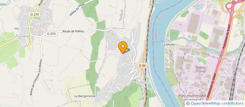 localisation de l'entreprise CELERIEN  SOYONS