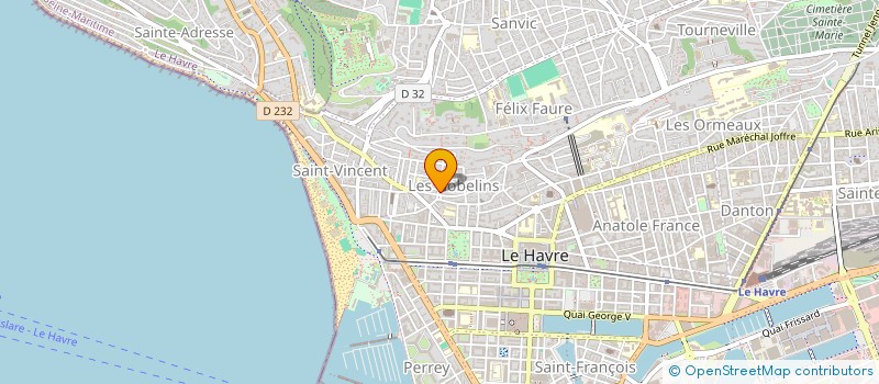 localisation de l'entreprise CELERITAS à LE HAVRE